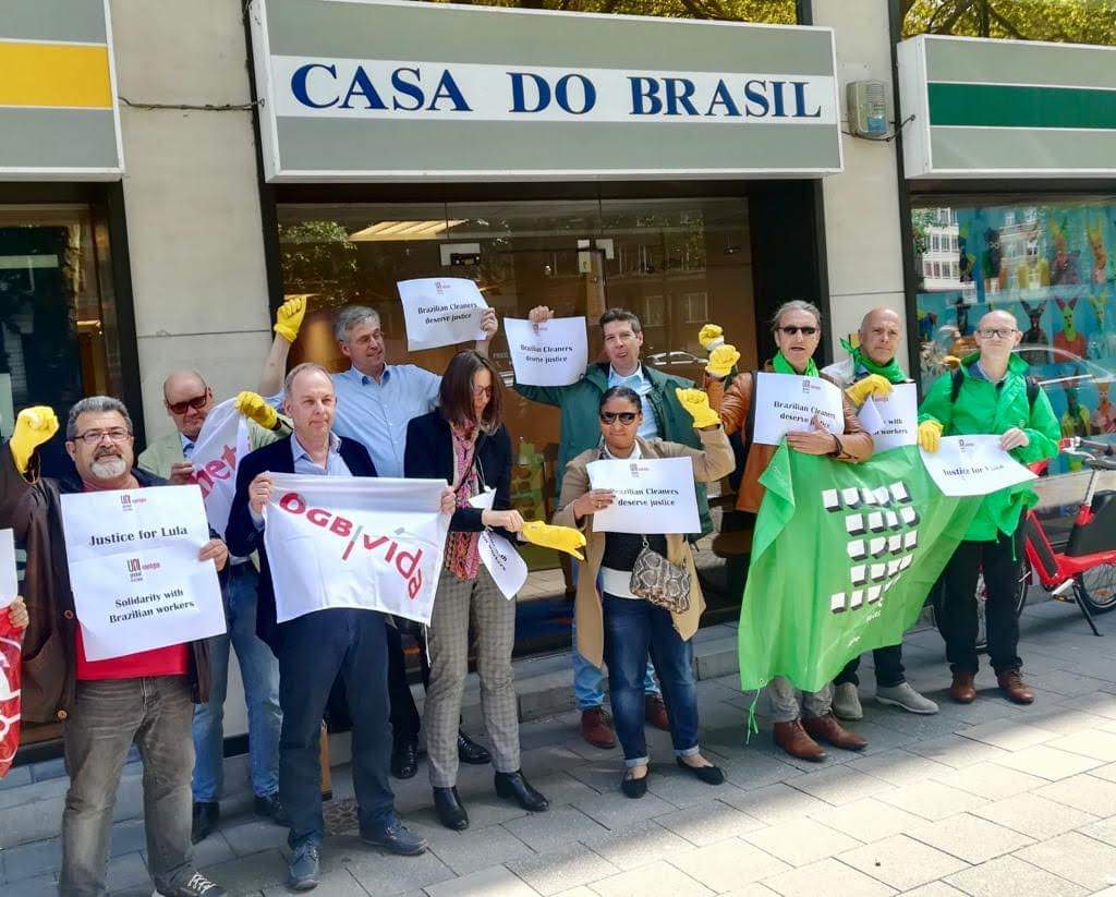 UNI Europa protocola carta conjunta em apoio aos sindicatos brasileiros